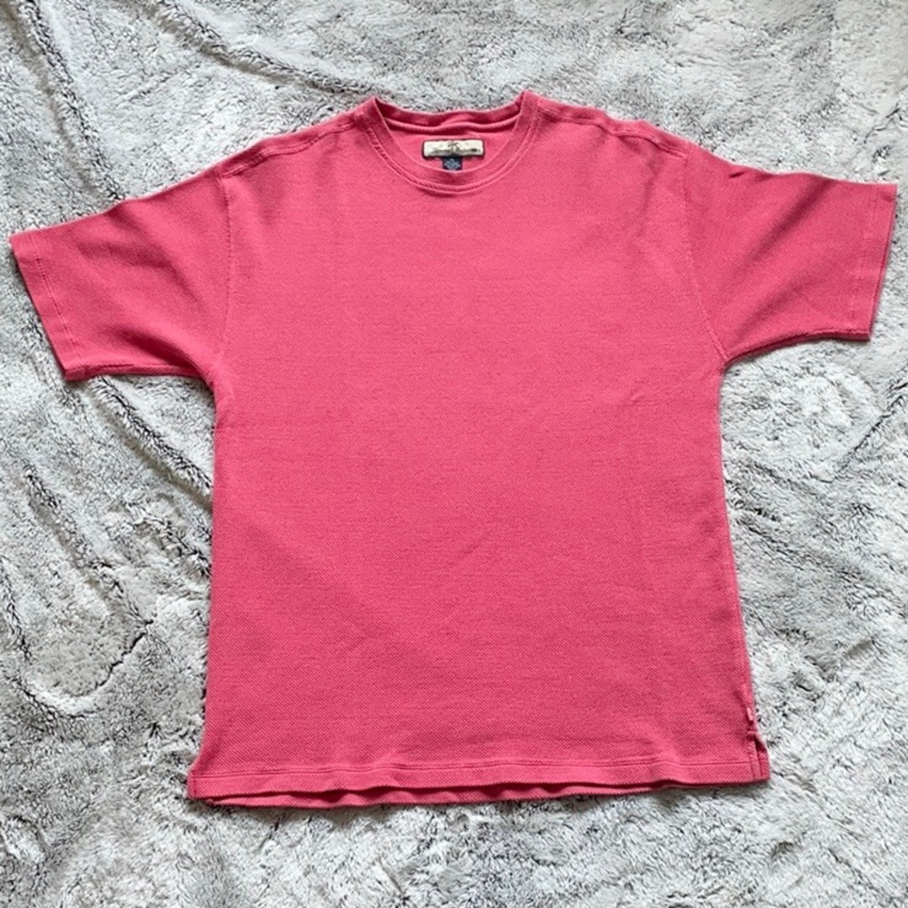 Tommy Bahama crewneck T-shirt silk cotton blend